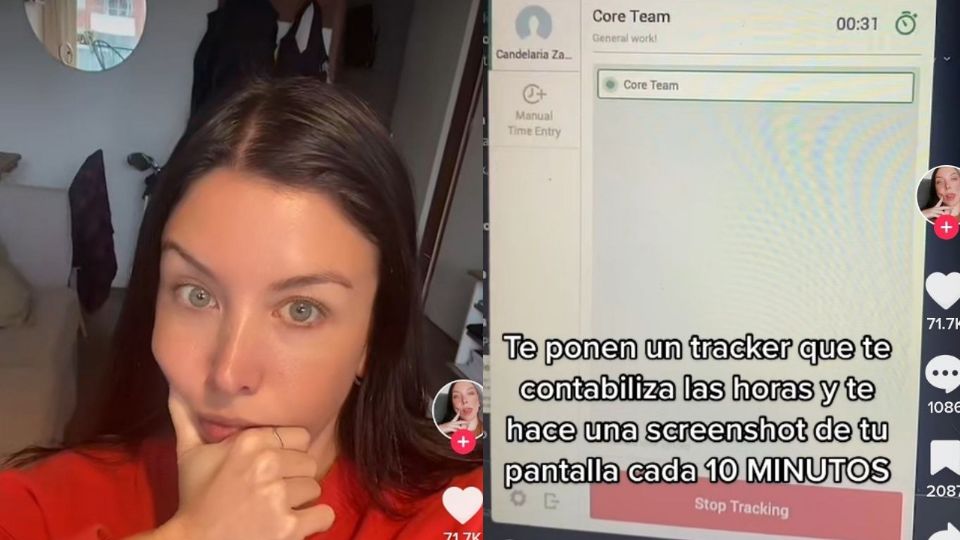 La delgada línea entre la privacidad y el trabajo fue quebrantada por la empresa donde tiene su nuevo trabajo, denunciando en redes sociales la explotación laboral