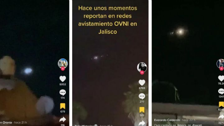 Supuesto OVNI sobrevuela los cielos de Jalisco; ¿culpan a Elon Musk? | VIDEOS