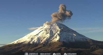 OVNI es captado sobre el volcán Popocatépetl | FOTO