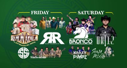 Gerardo Ortiz, Ramón Ayala y Bronco encabezan el WBCA Jalapeño Fest 2023 de Laredo, Texas