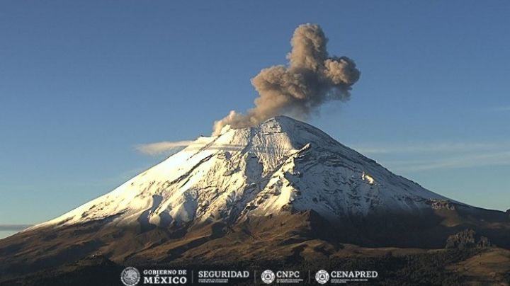 OVNI es captado sobre el volcán Popocatépetl | FOTO