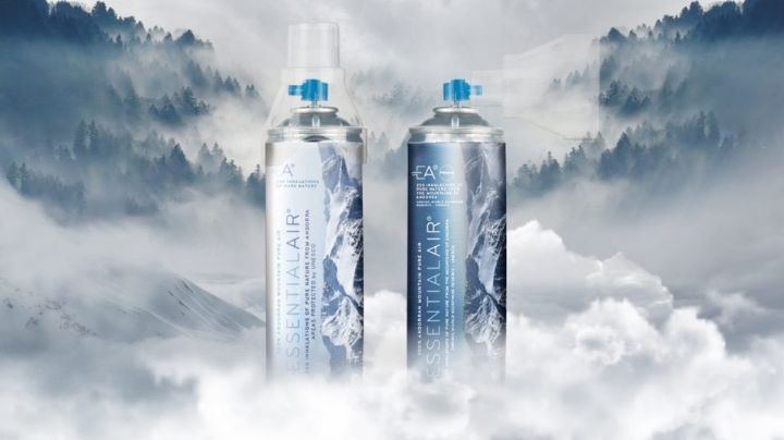 Venden aire puro embotellado en Europa a más de 2 mil pesos por unidad