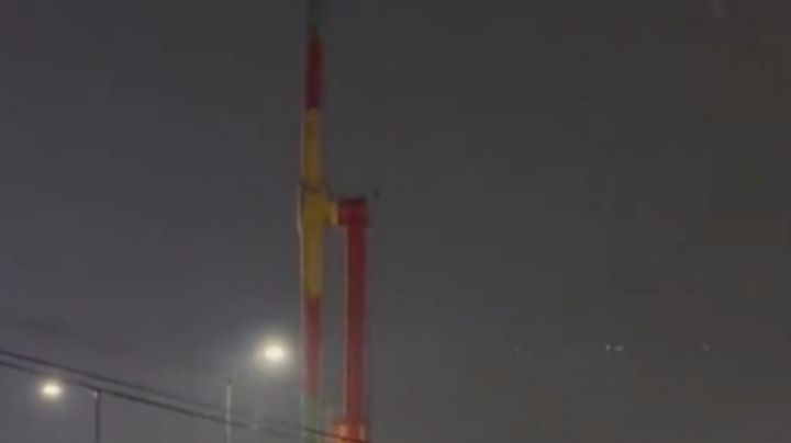 Juego mecánico de Cancún gira sin control por 10 minutos | VIDEO