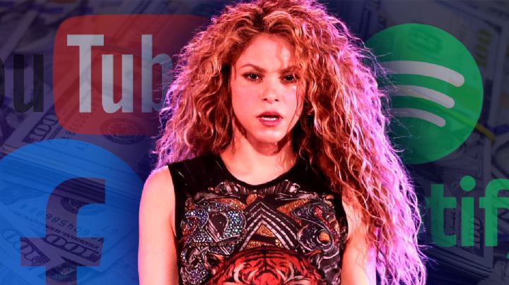 'Venganza musical' de Shakira le deja ganancias por más de 400 millones de pesos