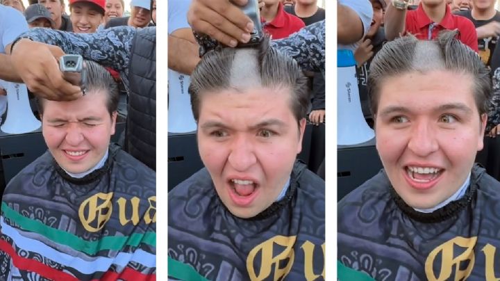 Hotspanish gana reto y rapa "a coco" a Fofo Márquez, el influencer millonario | VIDEO