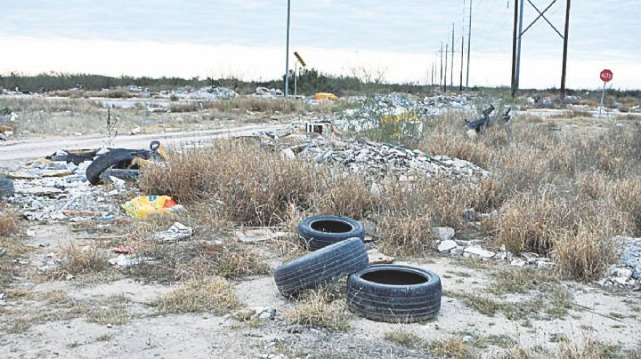 Existen más de 40 tiraderos de llantas en Nuevo Laredo; también echan basura