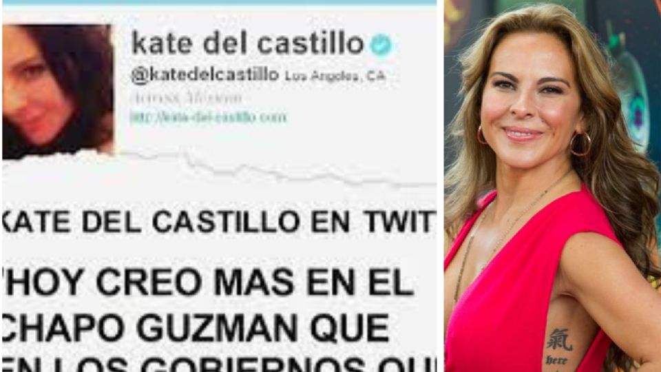 Kate del Castillo fue otra a raíz de este tweet.