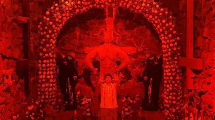 Pobladores exigen detener la construcción de la  'Iglesia del Diablo' en Catemaco