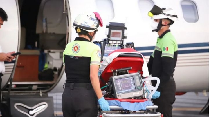 Cae bebé a olla de frijoles hirviendo; lo trasladan de Nuevo León a Texas