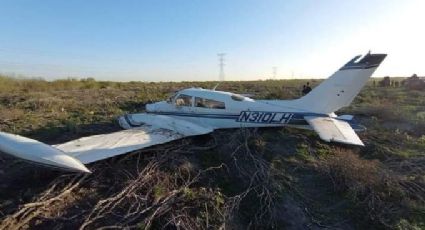 Se desploma aerotaxi que despegó de Monterrey; termina en Reynosa