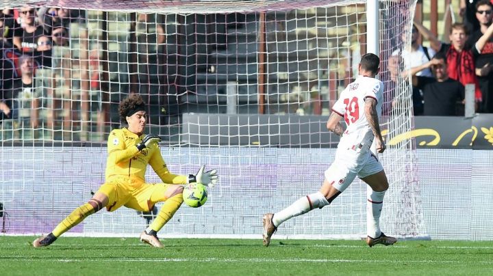 Las espectaculares atajadas de Memo Ochoa en su debut en la Serie A | VIDEO