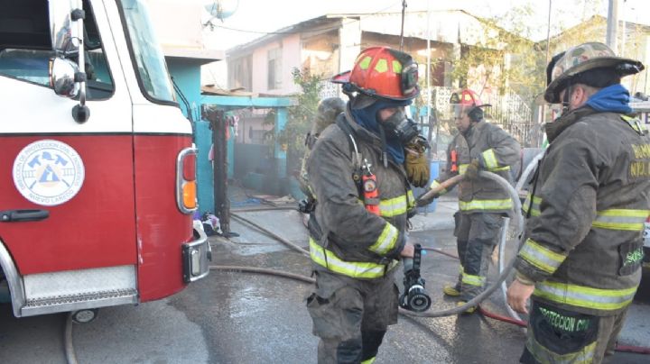 Niño de seis años se salva de morir quemado al correr de su casa en llamas en la Colonia Mirador