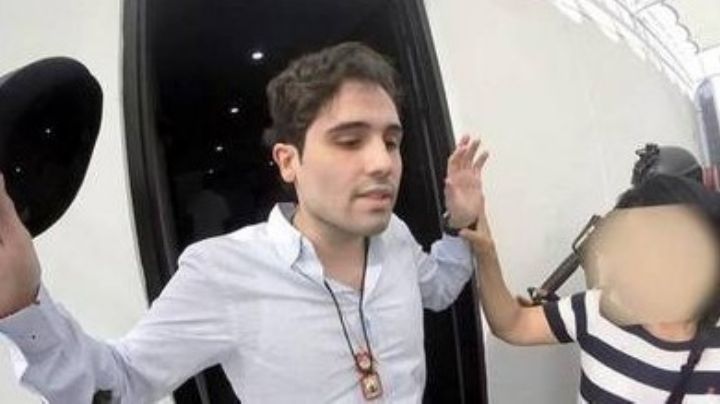 Dan a conocer primeras imágenes de Ovidio Guzmán al ser trasladado al penal