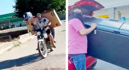 Saqueos se multiplicaron en Culiacán durante la detención de Ovidio Guzmán | VIDEOS