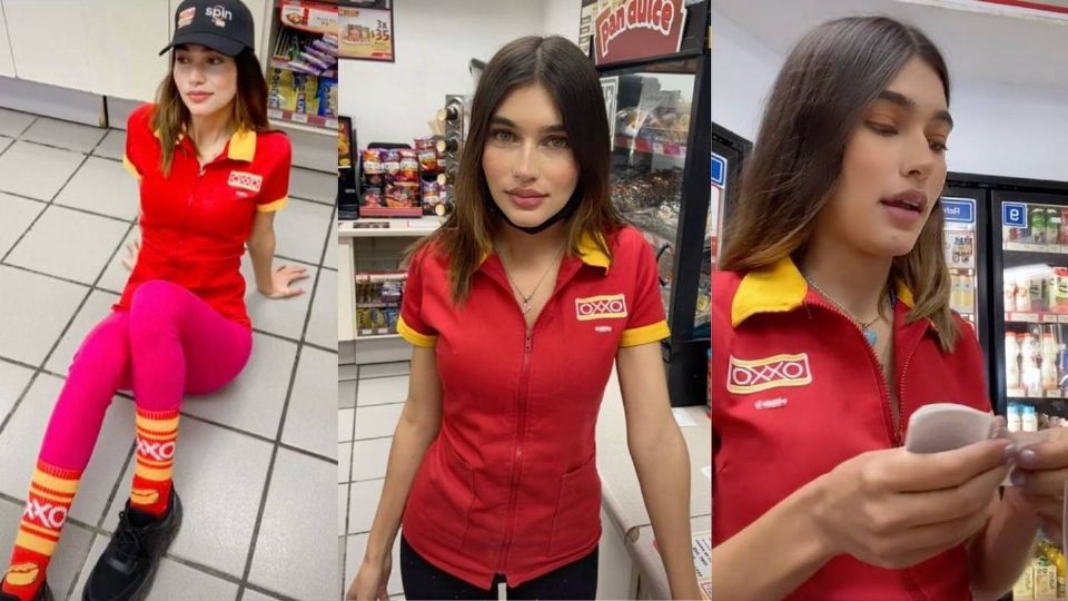 La sexi cajera del Oxxo impacta con su belleza