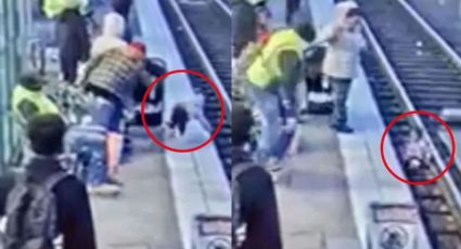 Mujer lanza a niña de 3 años a las vías del Metro de Estados Unidos | VIDEO