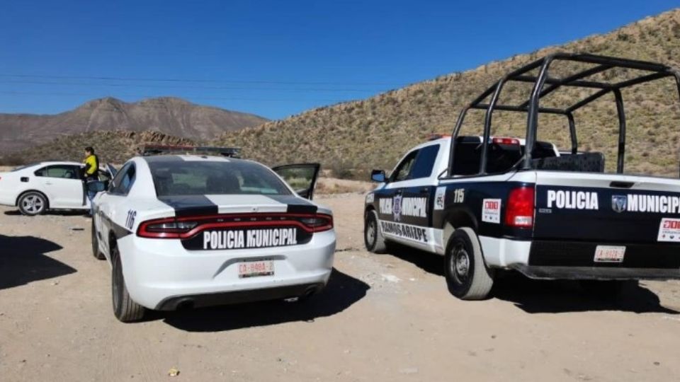 Elementos de la Policía Municipal acordonaron el área del hallazgo