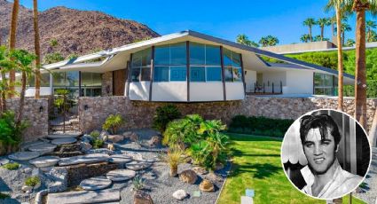 La casa futurista dónde vivieron Elvis Presley y su esposa, vendida por 5.6 millones de dólares