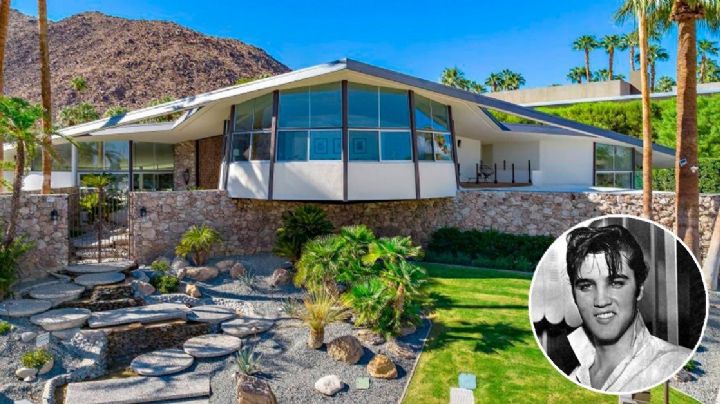 La casa futurista dónde vivieron Elvis Presley y su esposa, vendida por 5.6 millones de dólares