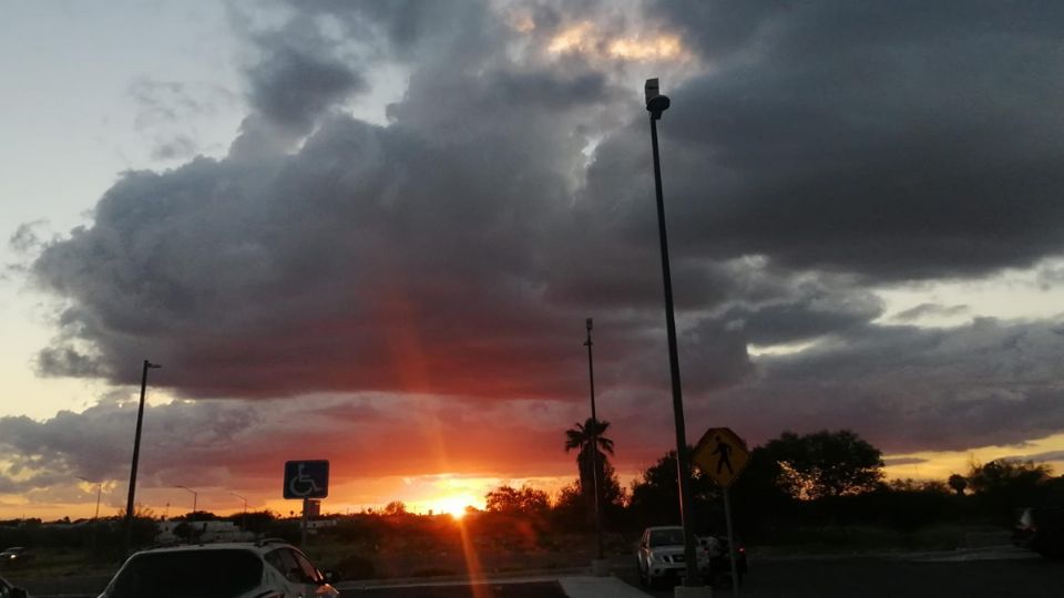 Tarde espectacular en Nuevo Laredo