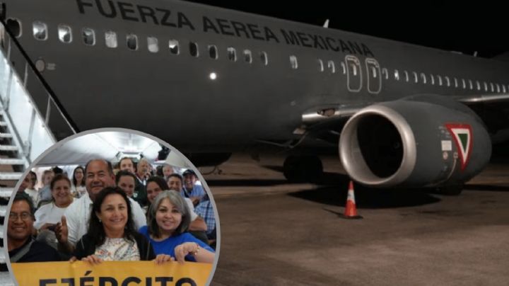 Llegan los primeros mexicanos que estuvieron en Israel en la zona de guerra