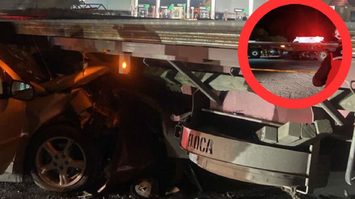 Trágico accidente entre tráiler y camioneta deja un conductor muerto