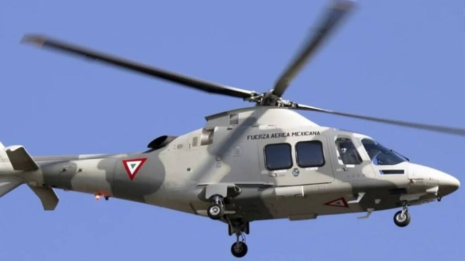 Cayó un helicóptero de la Sedena en Durango