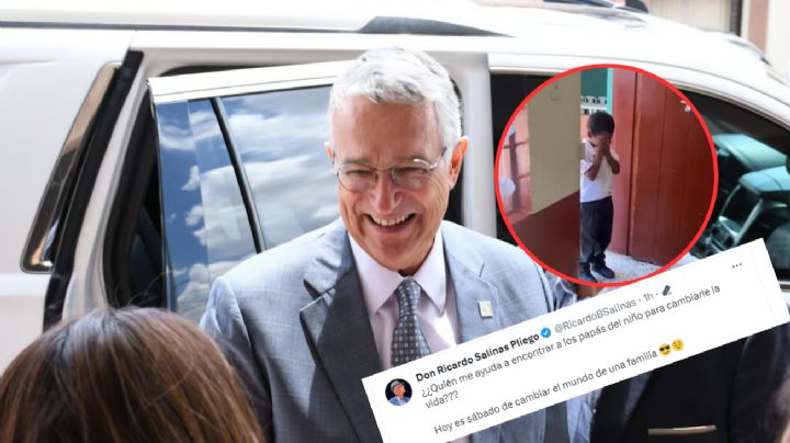 Salinas Pliego busca a niño que llora por fiesta sorpresa; no tardó ni una hora en encontrarlo