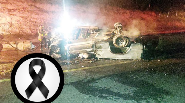 Trágico accidente: muere calcinado querido músico tras dormitar y volcar en su camioneta