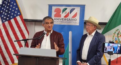 Américo Villarreal y Ken Salazar fortalecen coordinación entre Tamaulipas y EU