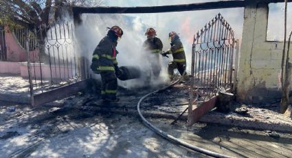 Bomberos se visten de héroes al frenar el voraz incendio de la Fe; evitaron tragedia inminente