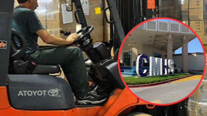 Abuelito muere al caerle vigas encima; manejaba un montacargas