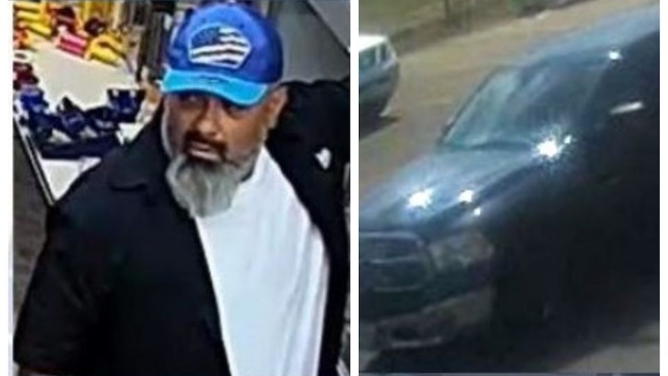 Este hombre es dinero para quien lo identifique, llamar al 727-TIPS de Laredo Crime Stoppers, usa o llevaba barba larga y canosa, con bigote negro.