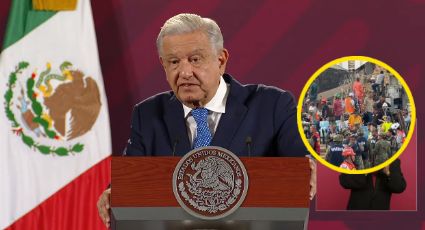 AMLO lamenta derrumbe de la iglesia de la Santa Cruz: "mucha solidaridad de las personas"