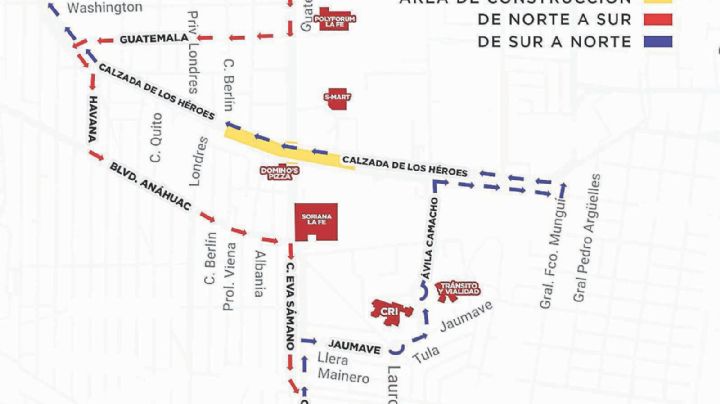 Evite atorarse en el tráfico; ya inició el Puente Sámano