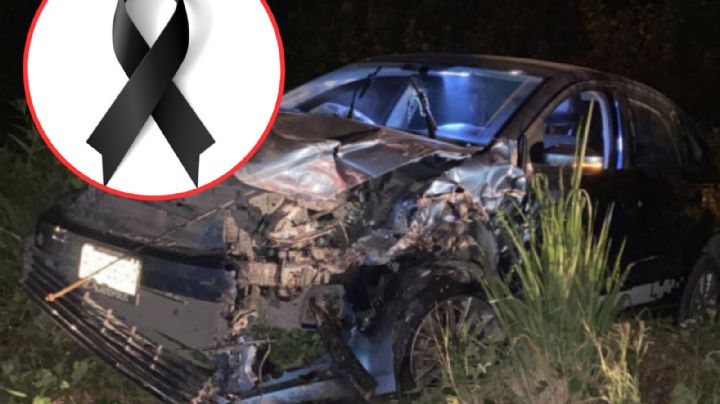 Fatal accidente: muere bebé de 2 meses y profesor en choque en carretera