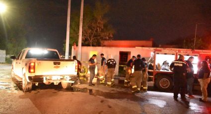 Trágico incendio: pintor muere calcinado en su cama, en Nuevo Laredo