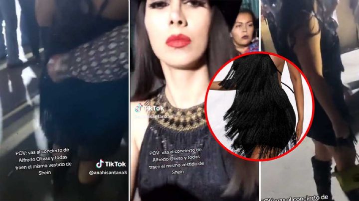 'Presume' vestido de Shein en concierto de Alfredo Olivas... ¡pero no era la única! | VIDEO