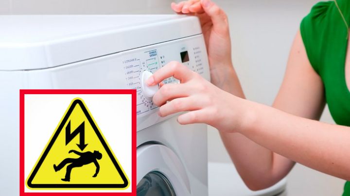 Mujer muere electrocutada por su lavadora; estaba terminando sus quehaceres