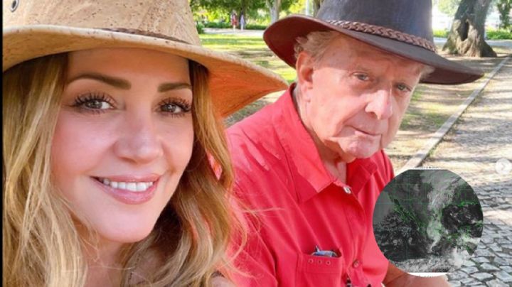 Andrea Legarreta no ha podido comunicarse con su padre tras huracán Otis | VIDEO