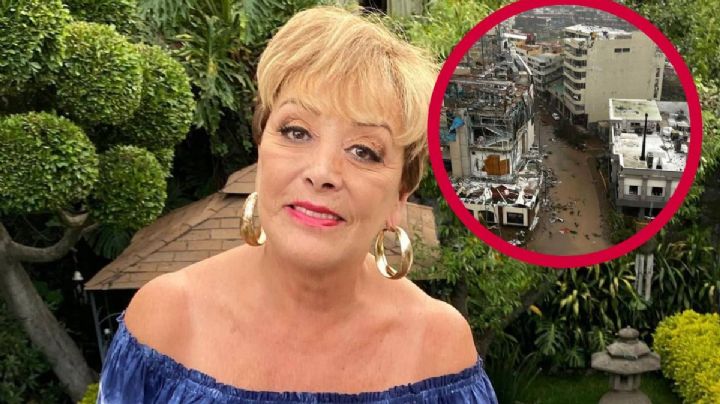 Reportan desaparecida a Sylvia Pasquel tras el paso del huracán Otis