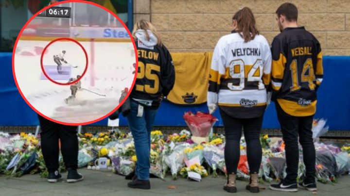 Jugador de hockey muere al desangrarse en la pista tras corte en el cuello | VIDEO