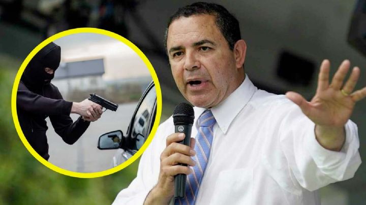 Henry Cuellar es asaltado por hombres armados; le roban vehículo