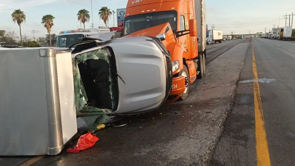 Impactante accidente se registró en la carretera Nacional a la altura del kilómetro 24.