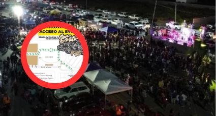 Por estas calles podrás acceder al "Car y Moto Fest 2023" y conocer a Martín Vaca