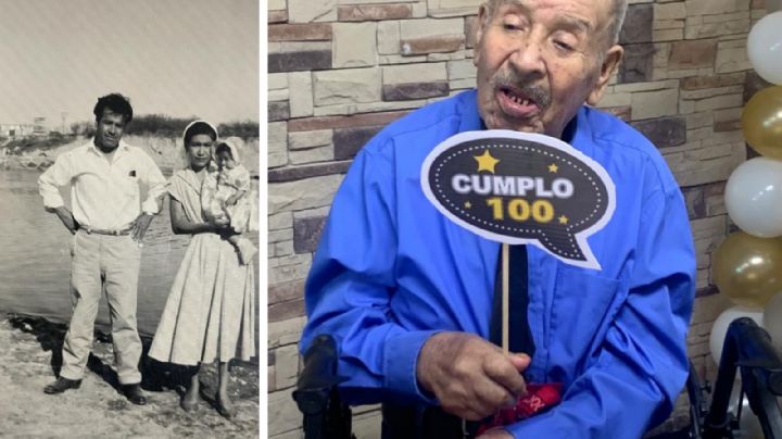 Don José: 100 años de vida, de ejemplo y de resiliencia; así lo celebraron en Nuevo Laredo