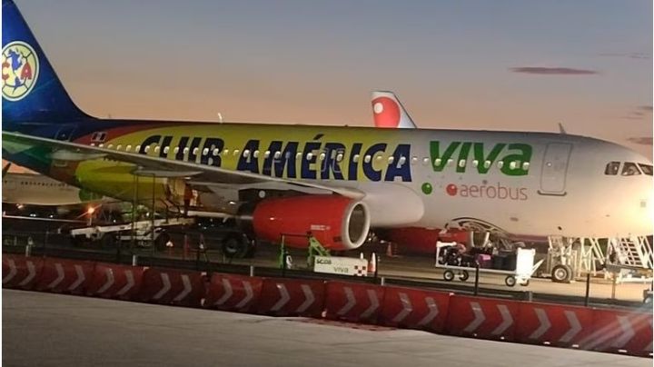 Vuelan alto, las Águilas del América ya tienen un avión con los colores del equipo