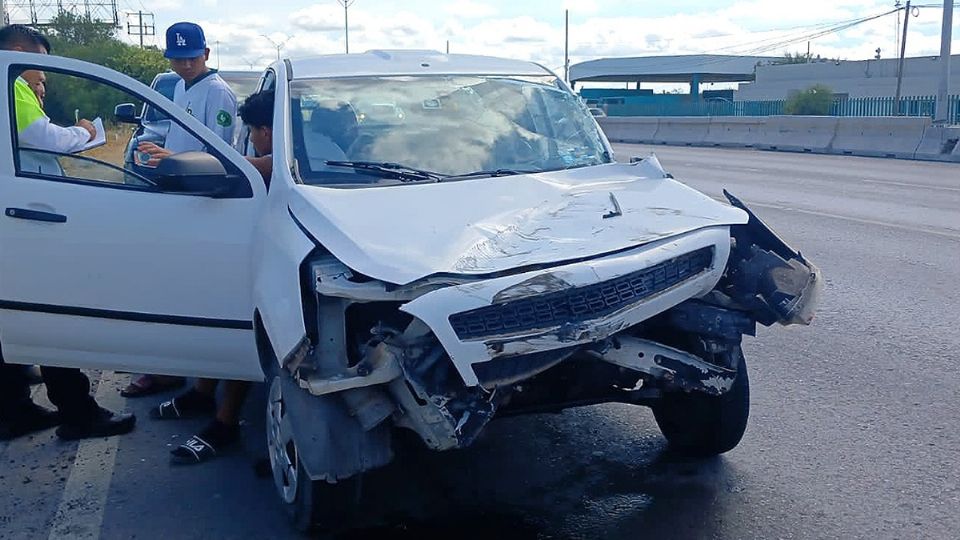 La camioneta fue pérdida total