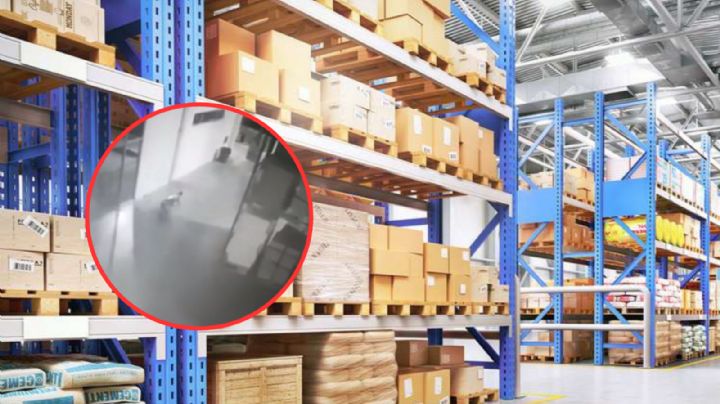 Presunto fantasma invade y agrede empleado en famosa maquiladora de Nuevo Laredo | VIDEO