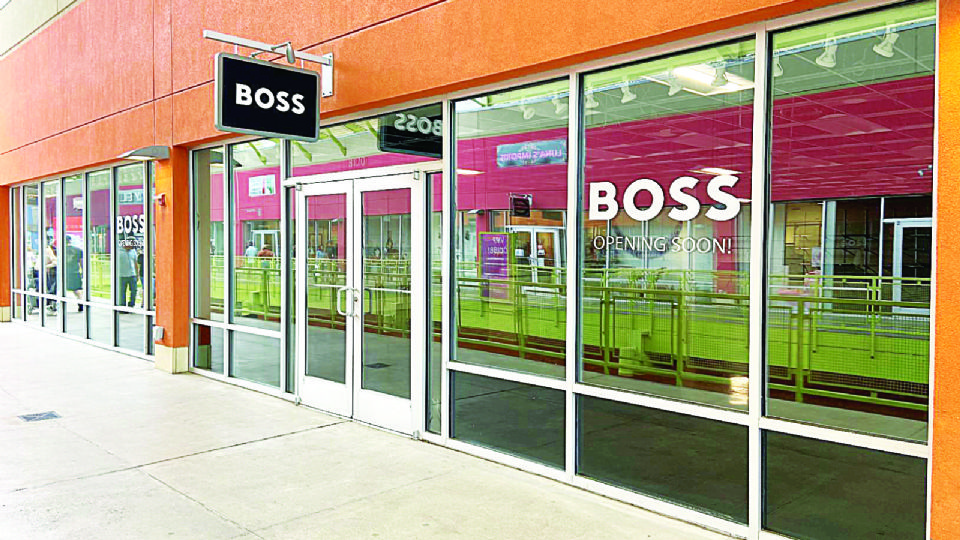 La tienda Boss abrirá sus puertas en el complejo de tiendas The Outlet Shoppes en Laredo.